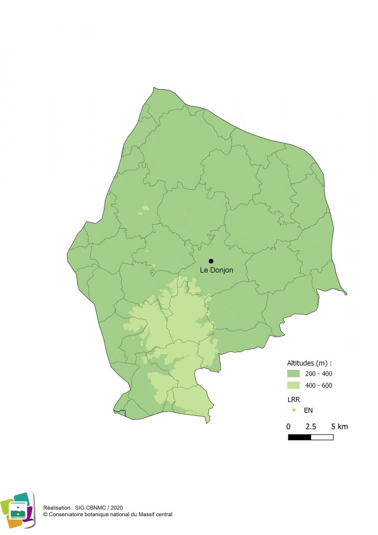 Taxons menacés du Bocage des Basses Marches du Bourbonnais