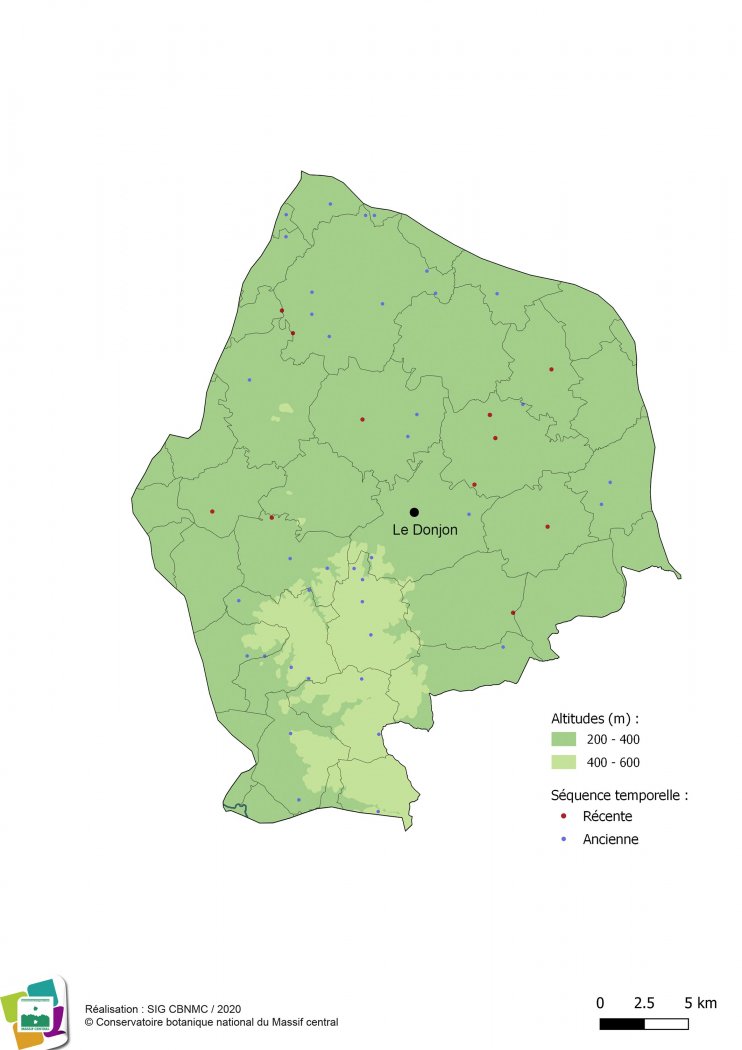 Relevés floristiques du Bocage des Basses Marches du Bourbonnais