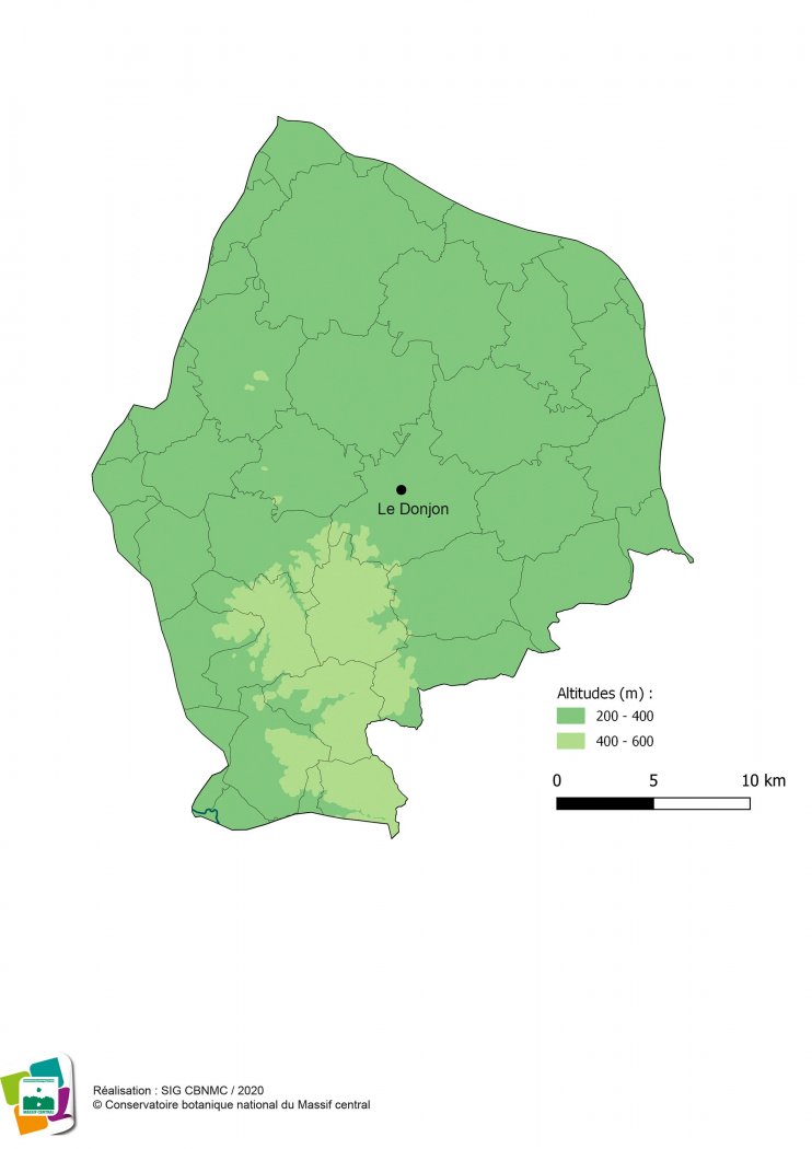 Cartographie du Bocage des Basses Marches du Bourbonnais