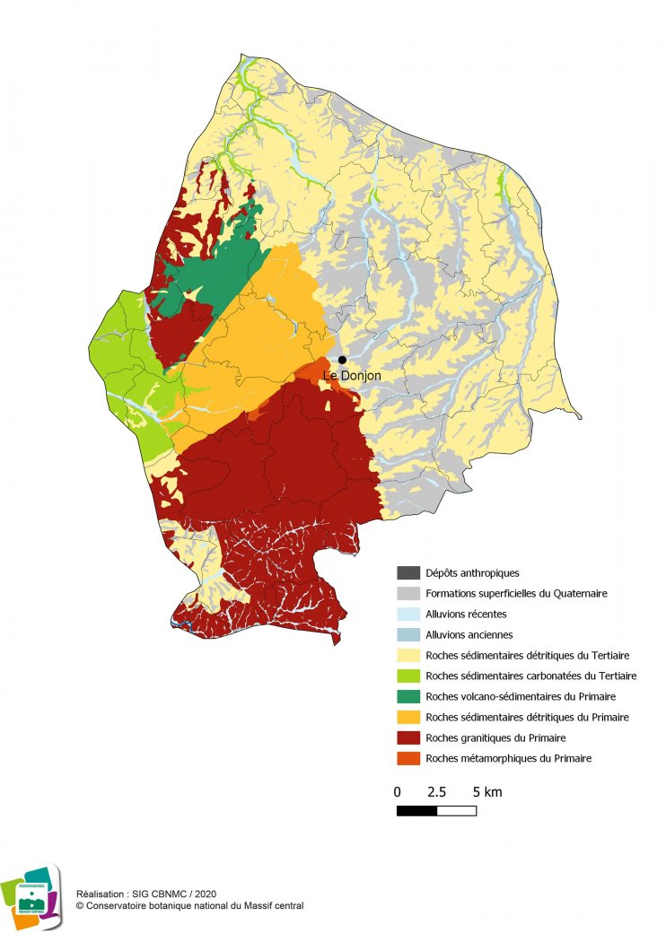 Géologie du Bocage des Basses Marches du Bourbonnais