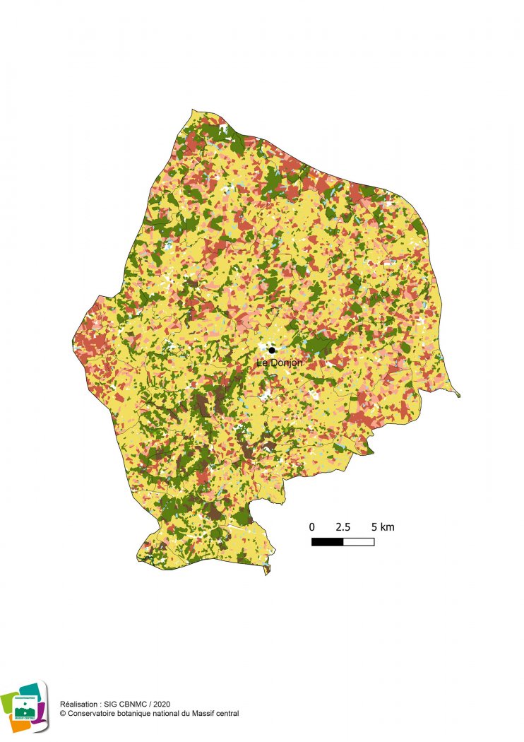 Physionomie du Bocage des Basses Marches du Bourbonnais
