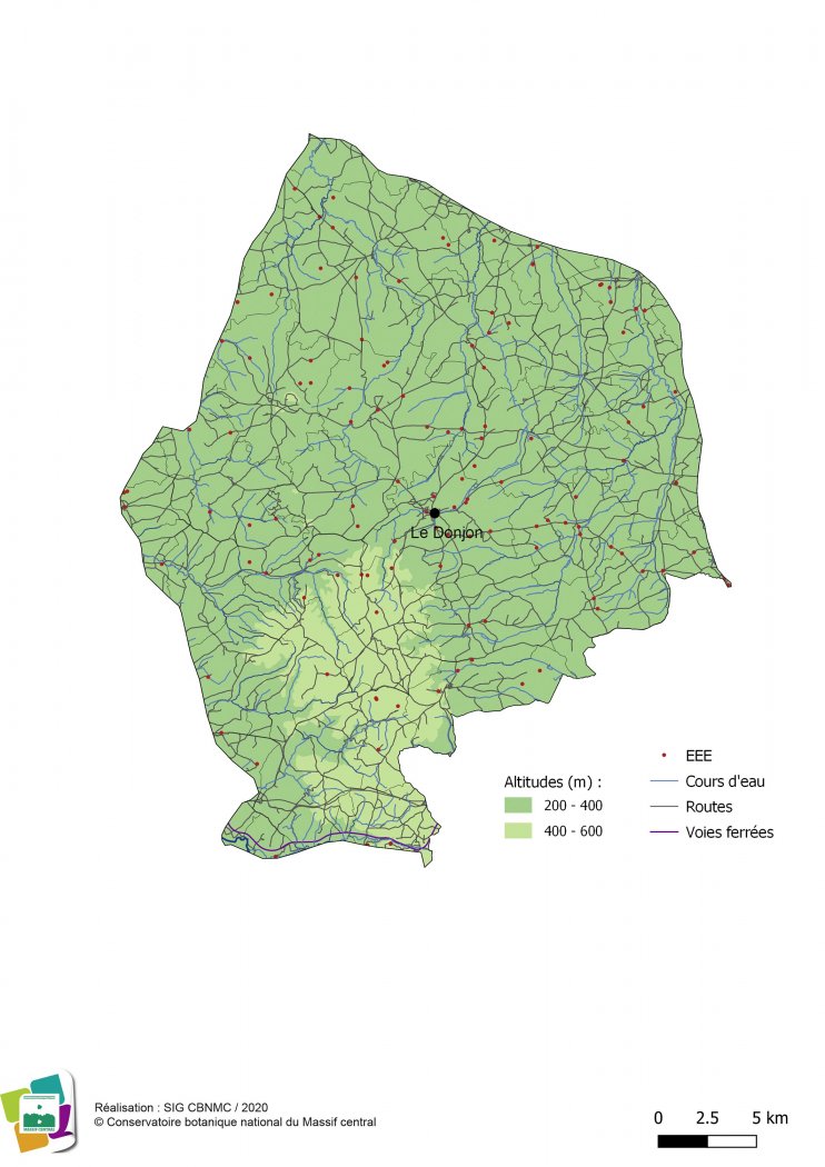 Espèces exotiques envahissantes du Bocage des Basses Marches du Bourbonnais