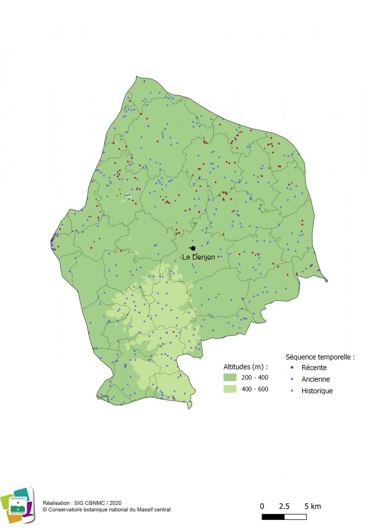 Relevés floristiques du Bocage des Basses Marches du Bourbonnais