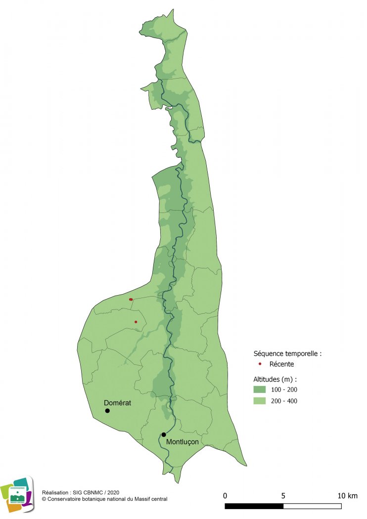 Relevés floristiques de la Vallée du Cher