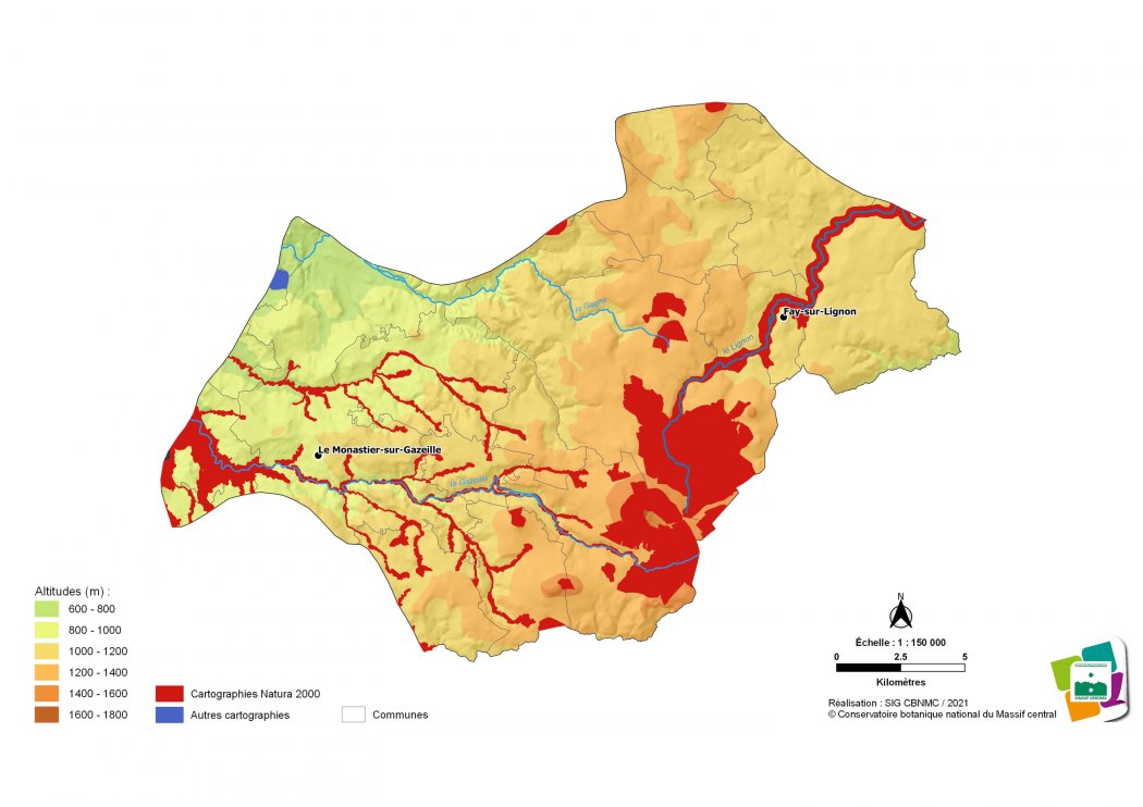 Cartographie du Mézenc