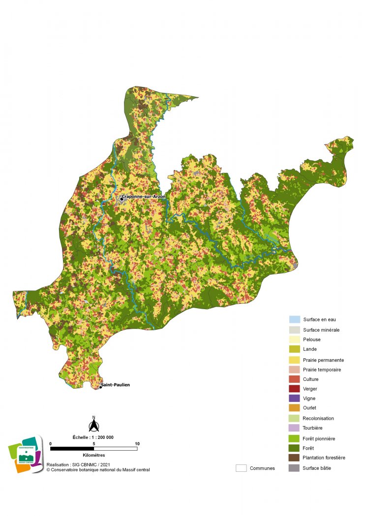 Physionomie des Plateaux du Forez