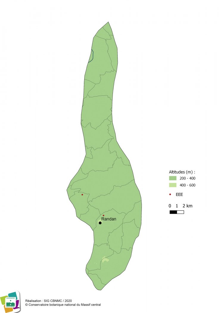 Espèces exotiques envahissantes de la Forêt et bocage du Val d'Allier vichyssois