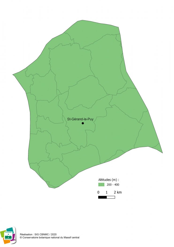 Cartographie de la Forterre