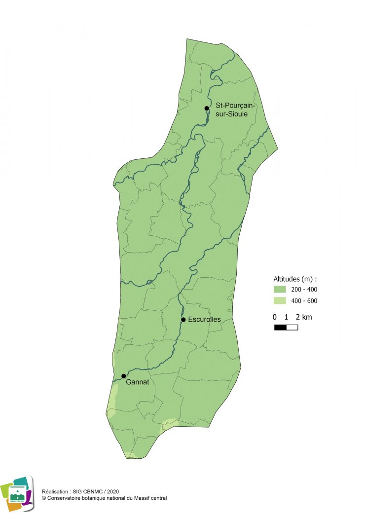 Relevés floristiques de la Limagne de Gannat et St Pourçain
