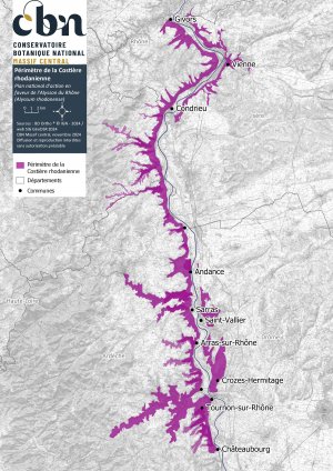 Périmètre de la Costière rhodanienne