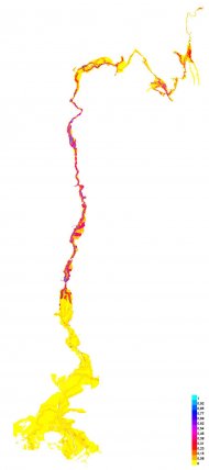 Carte de modélisation de l’Épipactis du Castor