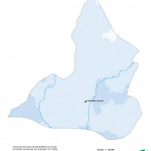 Pluviométrie des Contreforts de la Margeride