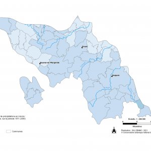 Pluviométrie de la Margeride